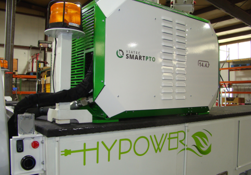 Viatec Terex ePTO Hydrogen power