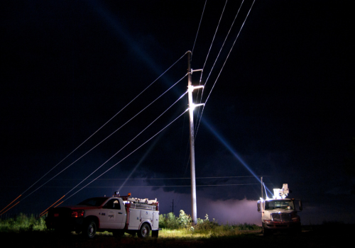 Remote control spotlights can be either permanently or temporarily mounted on the roof or hood of a truck, or even a headache rack. Photo courtesy of Golight.